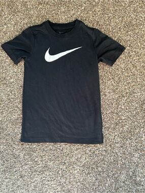 Nike Black Short Sleeve Dri Fit Tee